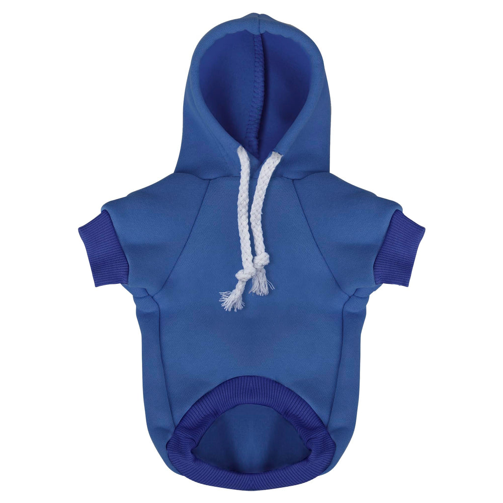 Paiaite Blue Chihuahua Dog Hoodie: Keep Your Pup Warm and Stylish with a 'The Dog Face' Printed Sweatshirt, Pet Clothes, and Sweater Coat All in One - Perfect for Winter and Cool Summer Nights! M