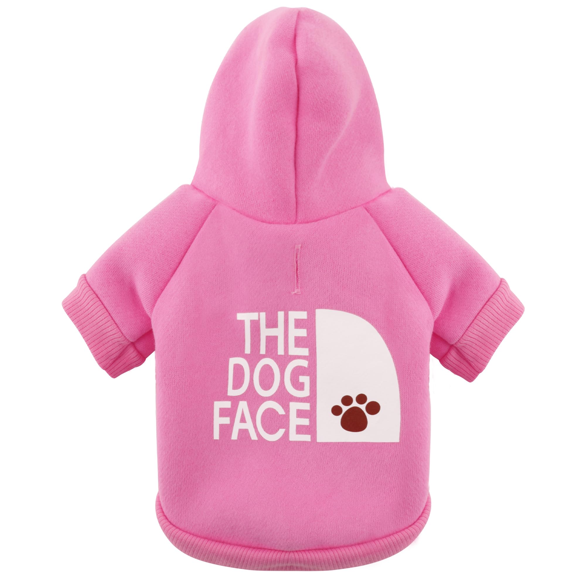 Paiaite Blue Chihuahua Dog Hoodie: Keep Your Pup Warm and Stylish with a 'The Dog Face' Printed Sweatshirt, Pet Clothes, and Sweater Coat All in One - Perfect for Winter and Cool Summer Nights! M